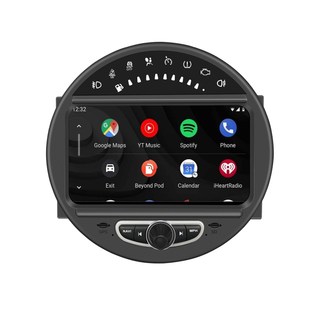 6.5 Mini Cooper CIC R59 Apple CarPlay Upgrade 8-inch Android Touch Screen Wireless Android Auto TikTok Navigation Vehicle Cameras Download Android App Games Music Movies TV Receive Calls Via Bluetooth