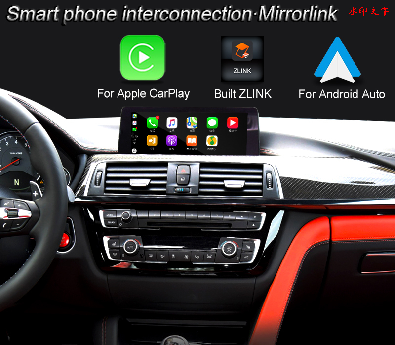 for BMW iDrive 6.0 EVO ID6 Carplay Android Navigation & Android Auto HD Video (Youtube* TikTok*) 