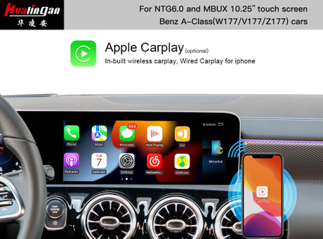 Mercedes MBUX A Class W177 V177 Wireless Apple Carplay Android Auto from  China Manufacturer - Hualingan