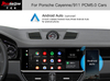 Upgrade PCM 5.0 Porsche 911 Apple CarPlay FullScree Android Auto Screen Mirroring Video in Motion With 12.3 inch Touch Screen 