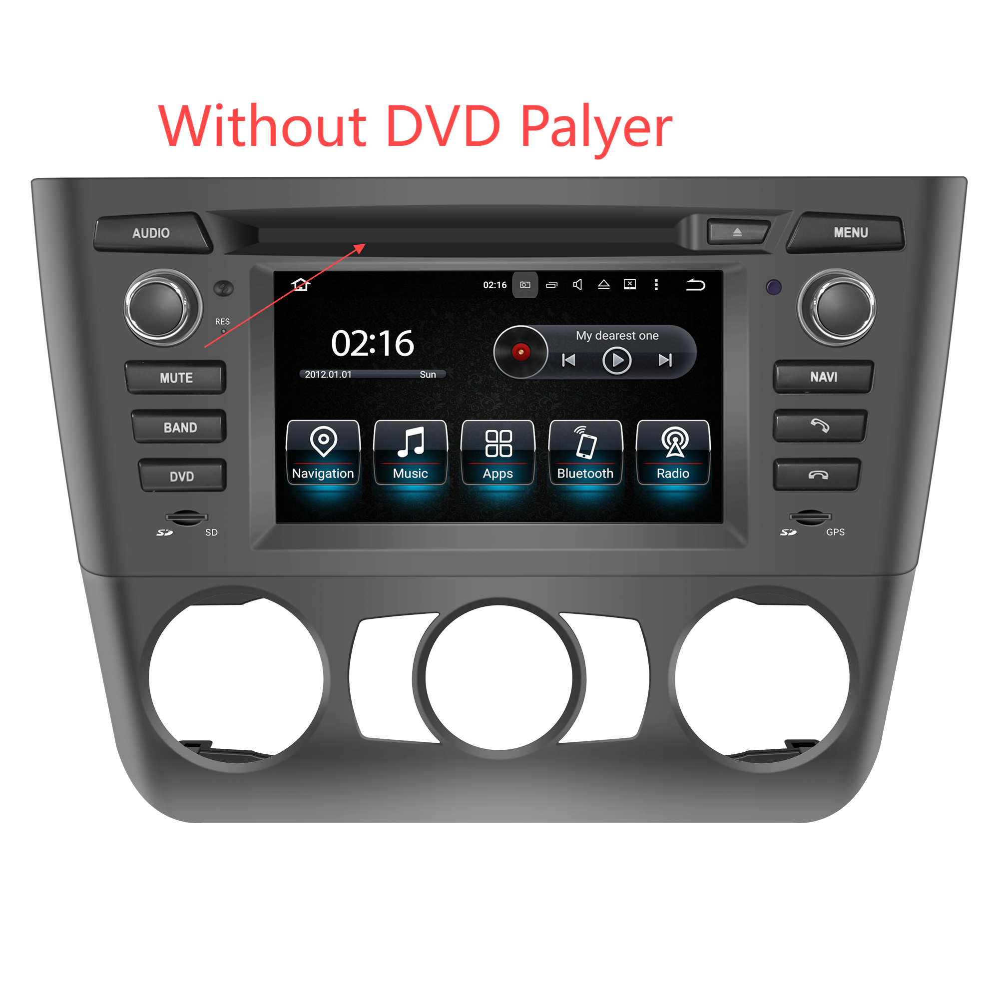Hualingan HL-8821 auto head unit for BMW 1 series E81 E82 E88 radio upgrade 6.2 inch Touch Screen(1)