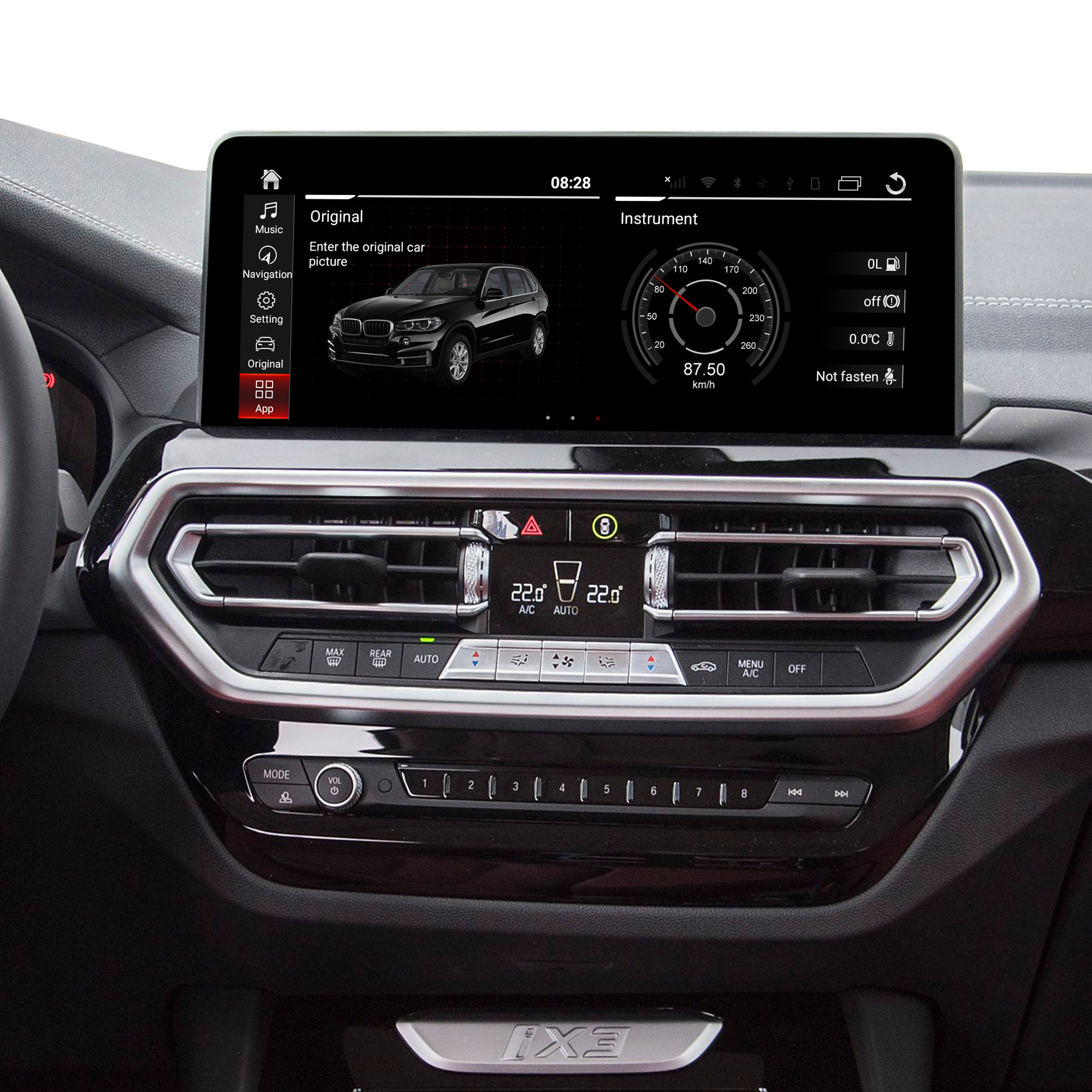 HL-203 ID7 12.3 BMW X3 IX3 Android 13