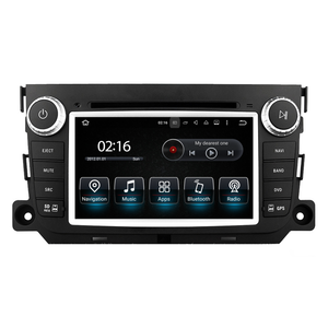 Smart Fortwo W451 Forfour W454 Radio Replacement 7 inch Aftermarket Head Unit Navigation Upgrade Wireless CarPlay Android Auto Full Screen Mirroring Backup Camera BT WiFi DVD Netflix Spotify TikTok