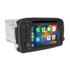 Hualingan Android Head Unit Upgrade Mercedes C Class W203 6.2 Inch TouchScreen Wireless CarPlay Android Auto Car Video Youtube Netflix Spotify Hulu Online Games Navigation GPS Bluetooth DVD