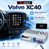 Hualingan Android Retrofit Adapter for Volvo XC40 C40 EC40 EX40 Wireless CarPlay Android Auto Full-Screen Mirroring, Google Play Store, HDMI Output, DAB+, DVR & Backup Camera Support 
