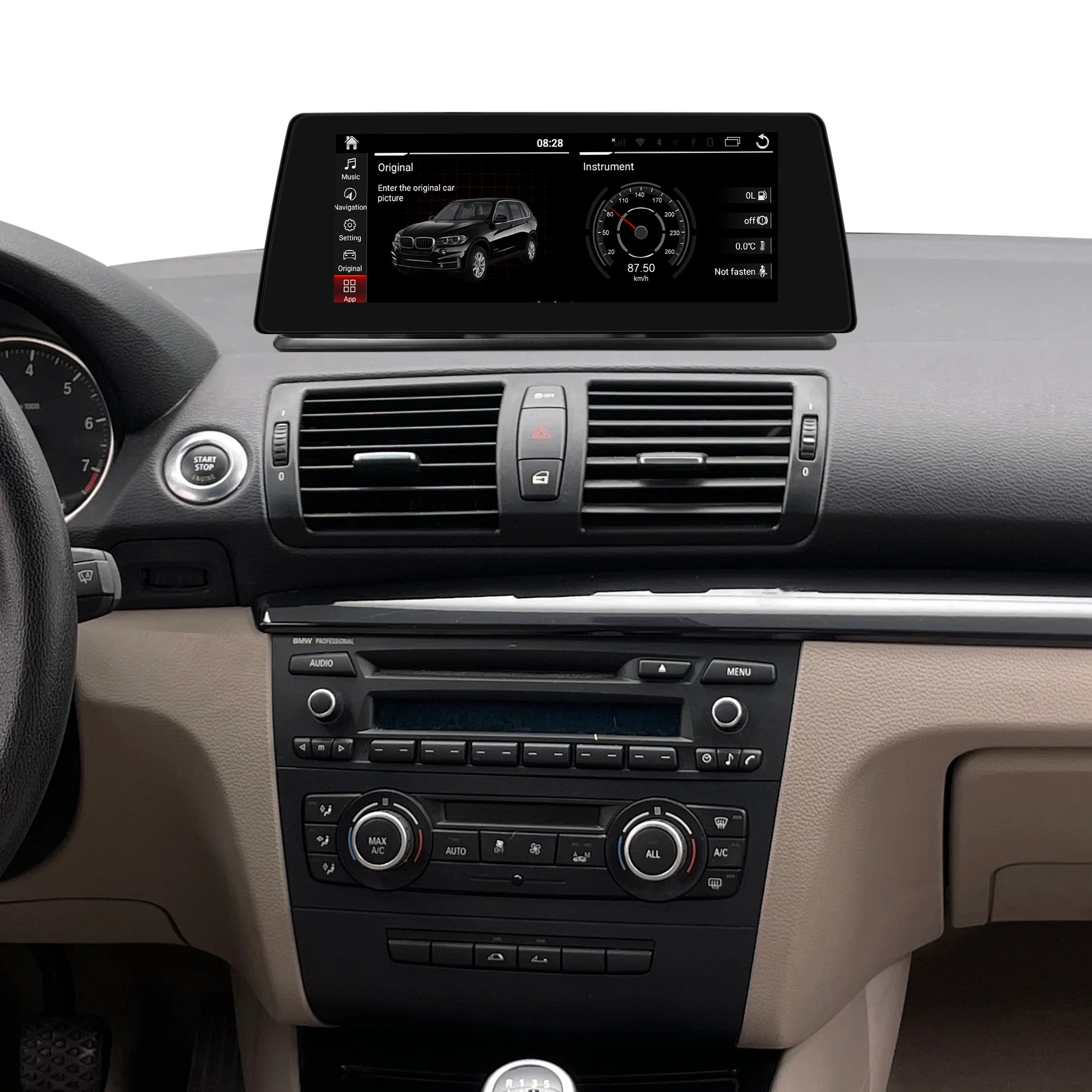 BMW 1 Series 12.3" Stereo Upgrade for E81 E82 E87 E88 | Wireless Apple CarPlay Android Auto Head Unit Replacement