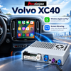 Hualingan Android Retrofit Adapter for Volvo XC40 C40 EC40 EX40 Wireless CarPlay Android Auto Full-Screen Mirroring, Google Play Store, HDMI Output, DAB+, DVR & Backup Camera Support 