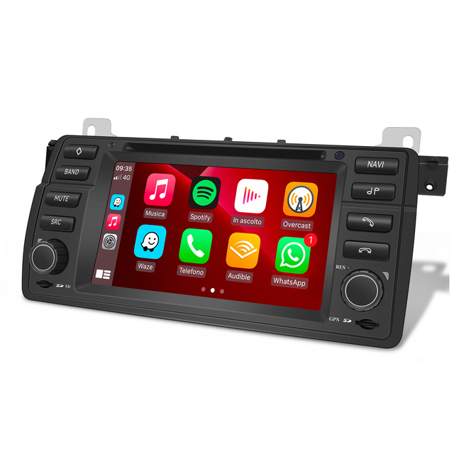 BMW E46 Car Radio & Head Unit | Wireless Apple CarPlay, Android Auto & 7" Android Touch Screen