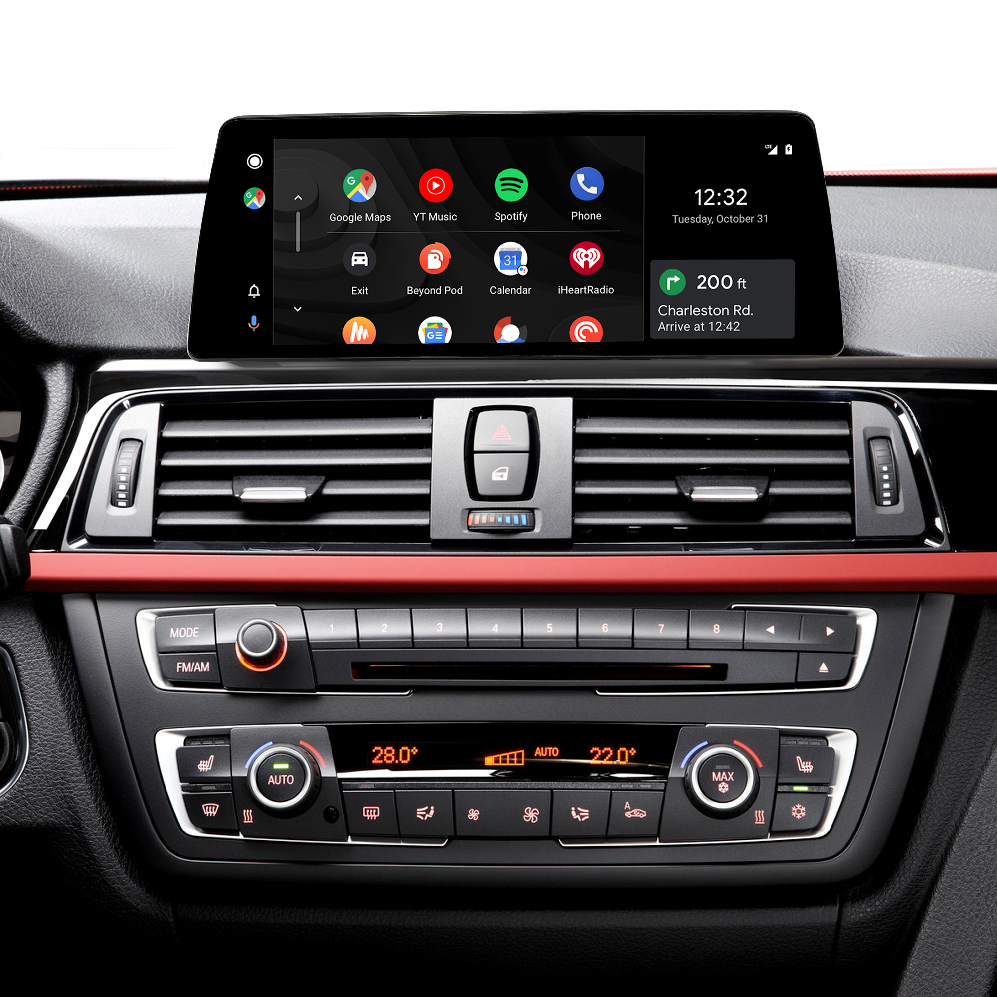 android auto hualingan hla-8830 HLA-1230 BMW F30 F31 F34 F35 F32 F33 F36