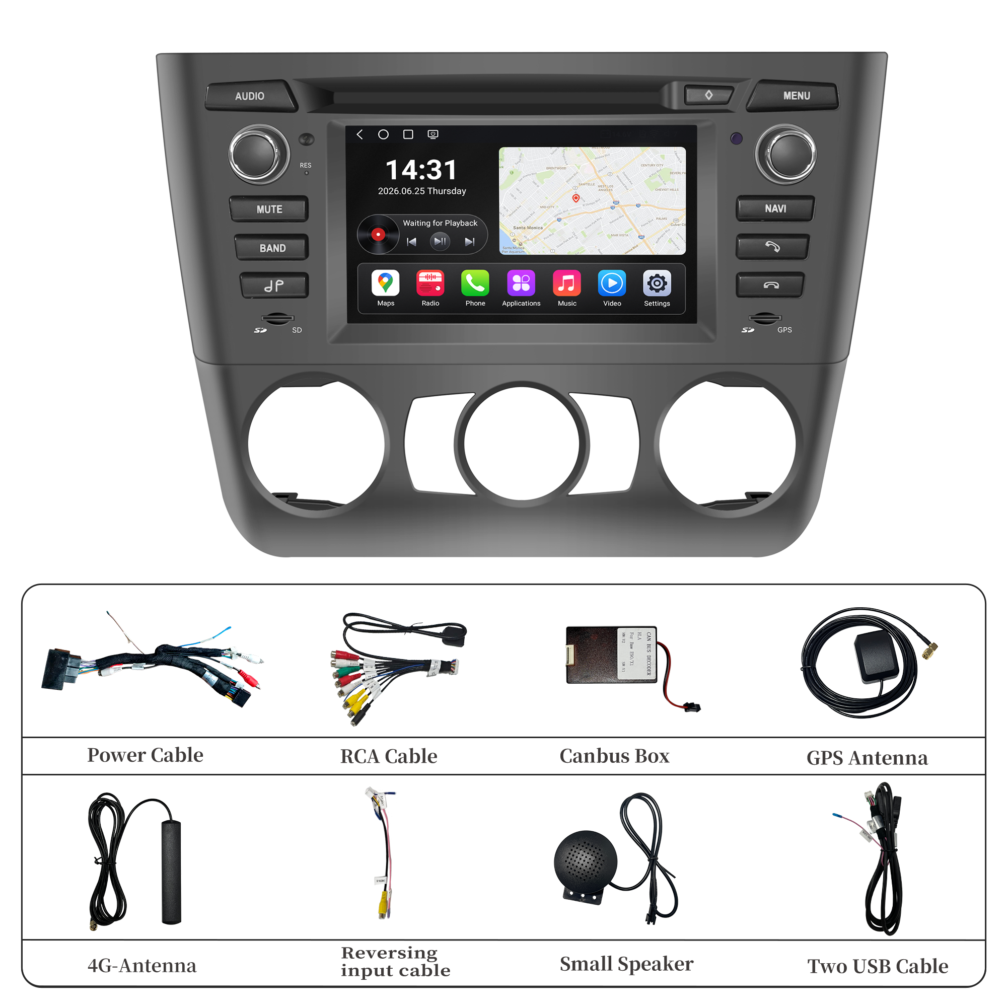 Hualingan HL-8821 Manual BMW 1 Series E81 E82 E87 E88&nbsp;Accessories