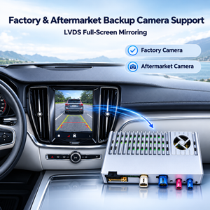 HL-6011 CarPlay Android Auto Camera Interface For Volvo V60 9 inch TouchScreen (2019-Now) 