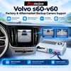 Volvo XC60 S60 V60 Wireless CarPlay Retrofit Adapter | Android Auto Google Play Store, Full-Screen Phone Mirroring, USB-to-HDMI Output, DAB+, 360° & Backup Camera Support