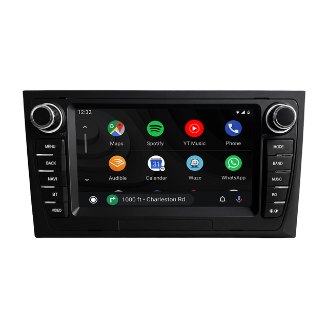 Auto Radio Audi A4 S4 RS4 B6 B7 | 7" Android Touch Screen to Replace OEM Head Unit, Wireless CarPlay & Android Auto