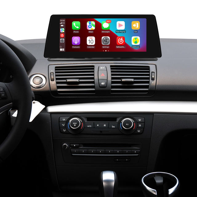 BMW 1 Series CIC Screen Upgrade 8.8" to 10.25" for E81 E82 E87 E88 F20 F21 | Wireless Apple CarPlay & Android Auto