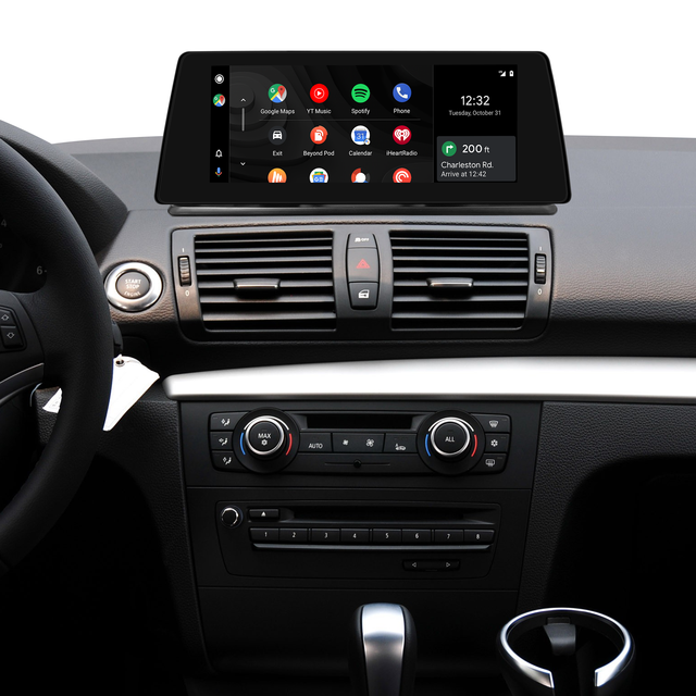 BMW 1 Series CIC Screen Upgrade 8.8" to 10.25" for E81 E82 E87 E88 F20 F21 | Wireless Apple CarPlay & Android Auto