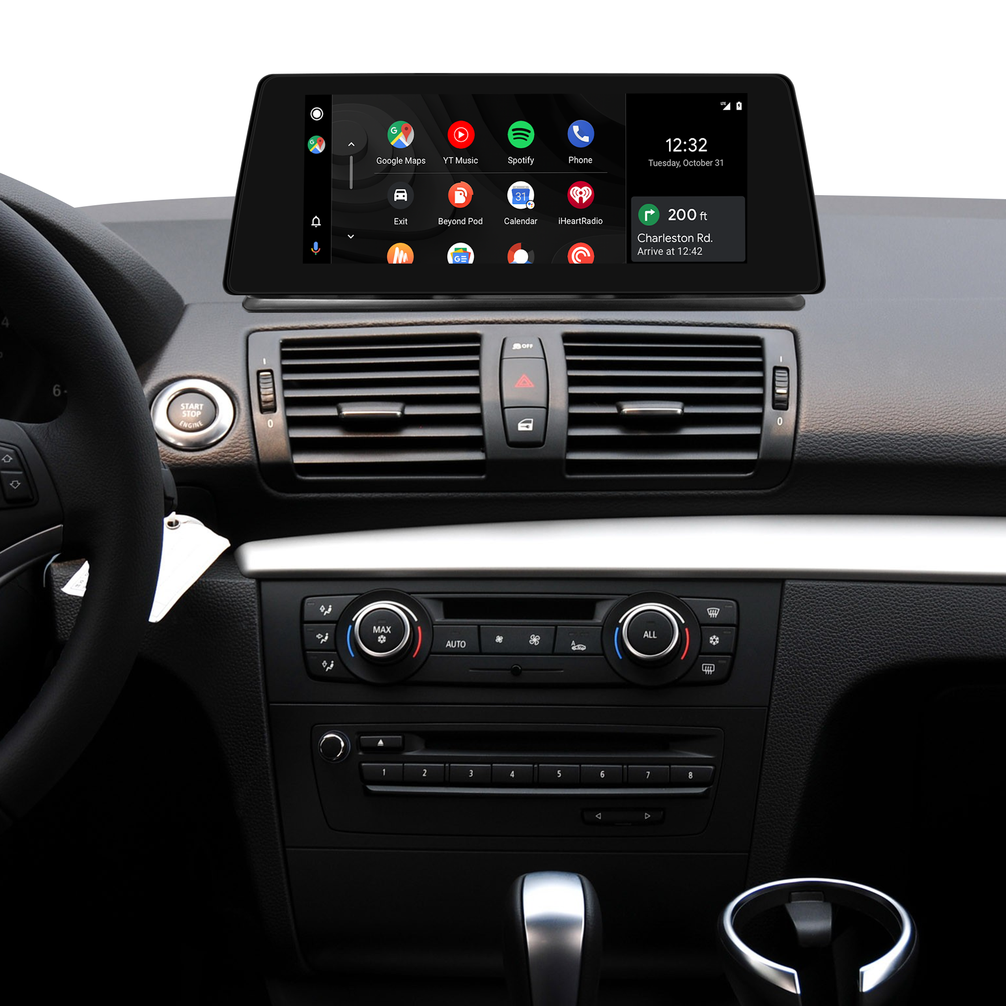 BMW 1 Series CIC Screen Upgrade 8.8" to 10.25" for E81 E82 E87 E88 F20 F21 | Wireless Apple CarPlay & Android Auto
