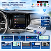 Volvo XC60 S60 V60 Wireless CarPlay Retrofit Adapter | Android Auto Google Play Store, Full-Screen Phone Mirroring, USB-to-HDMI Output, DAB+, 360° & Backup Camera Support