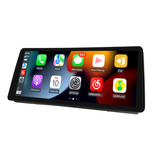 Android Auto E90 E91 E92 E93 Autoradio | 12.3" Touch Screen to Replace OEM Screen with Wireless Apple CarPlay
