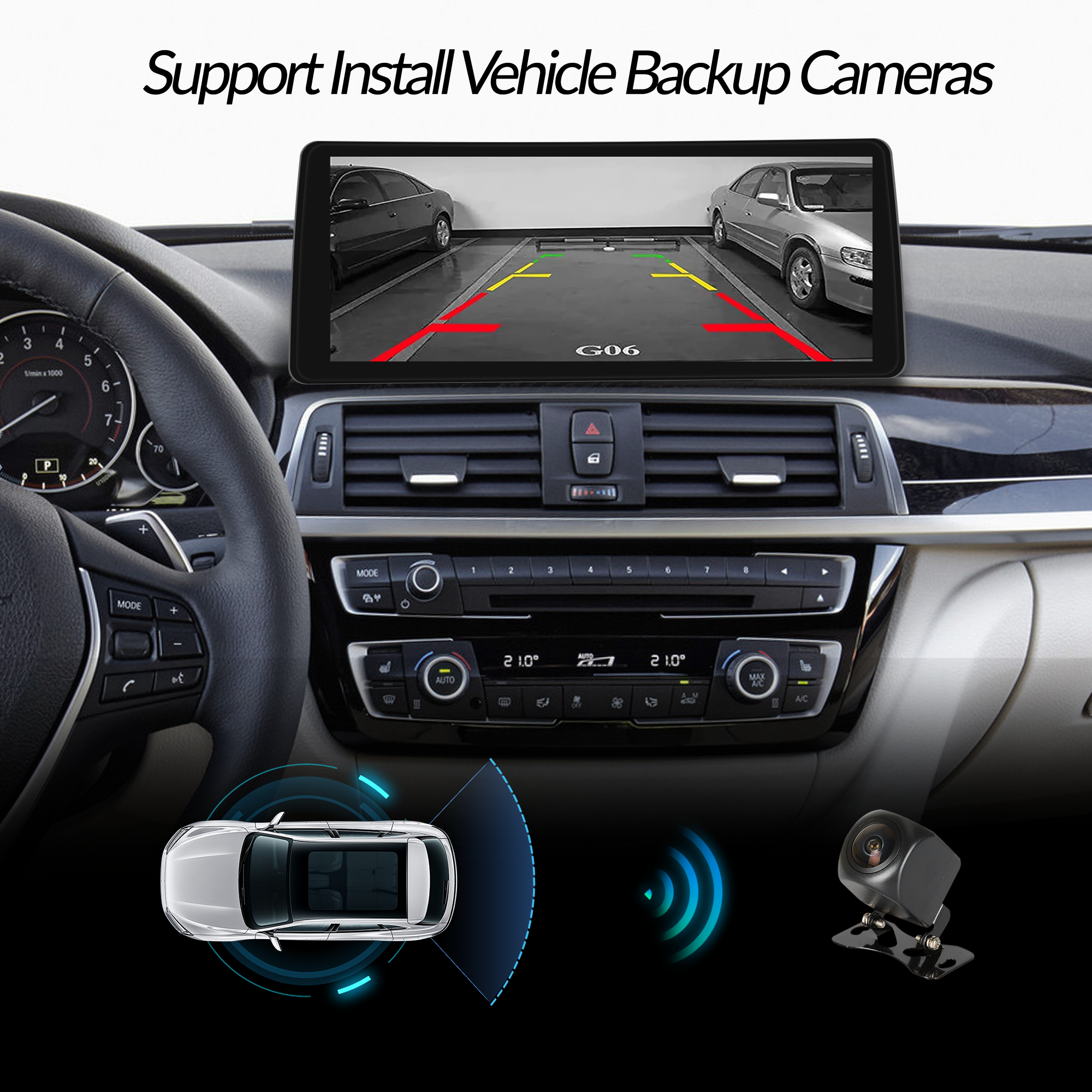 12.3" BMW NBT EVO Screen Upgrade for 3 Series & 4 Series F30 F31 F32 F33 F34 F35 F36 F80 F82 F83 | Wireless Apple CarPlay & Android Auto 