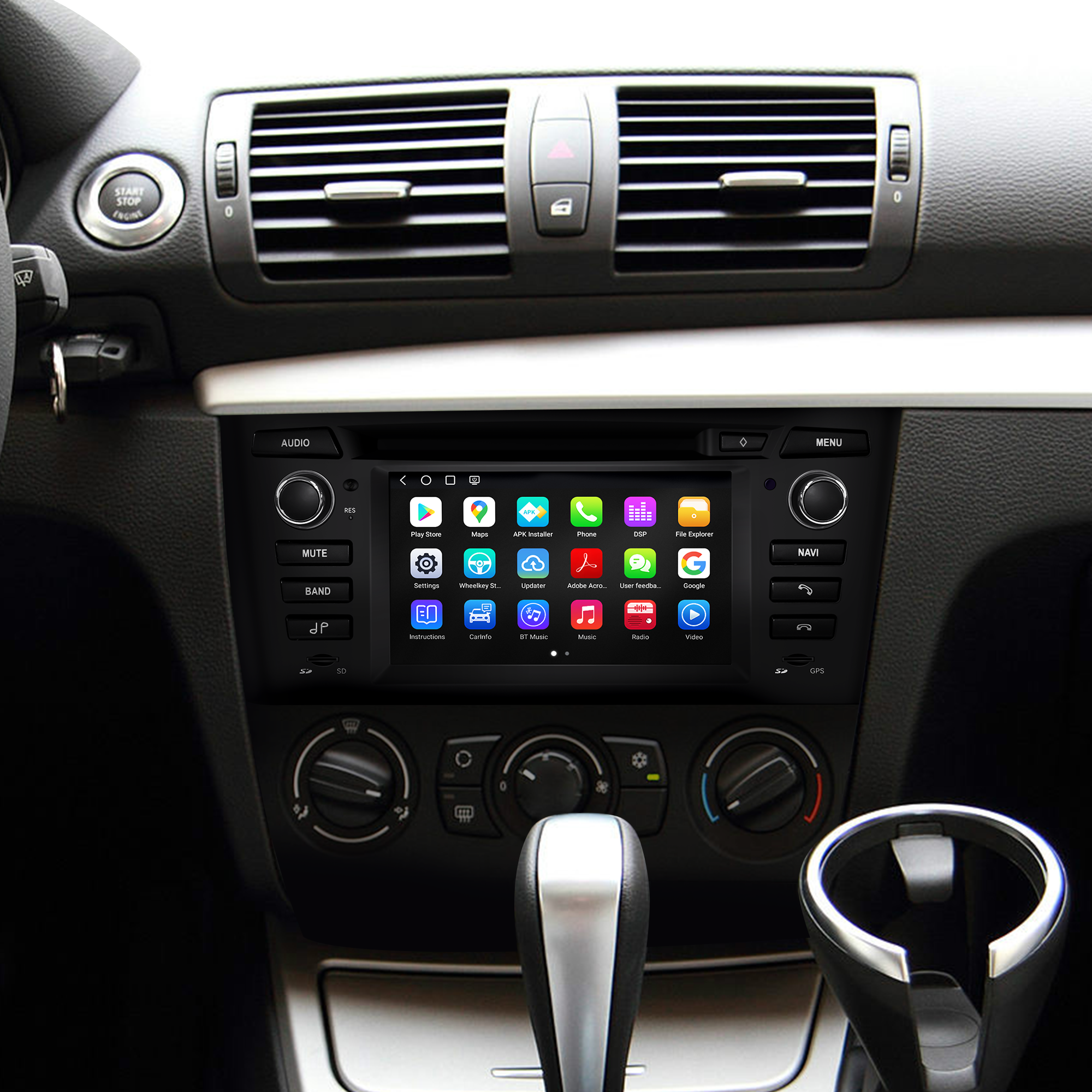 Hualingan HL-8821 Manual BMW 1 Series E81 E82 E87 E88&nbsp;android auto