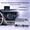 Wireless Apple CarPlay Adapter for Volvo XC60 S60 V60 | 9" OEM Sensus Screen Retrofit | Full-Screen Wired & Wireless Apple CarPlay & Android Auto