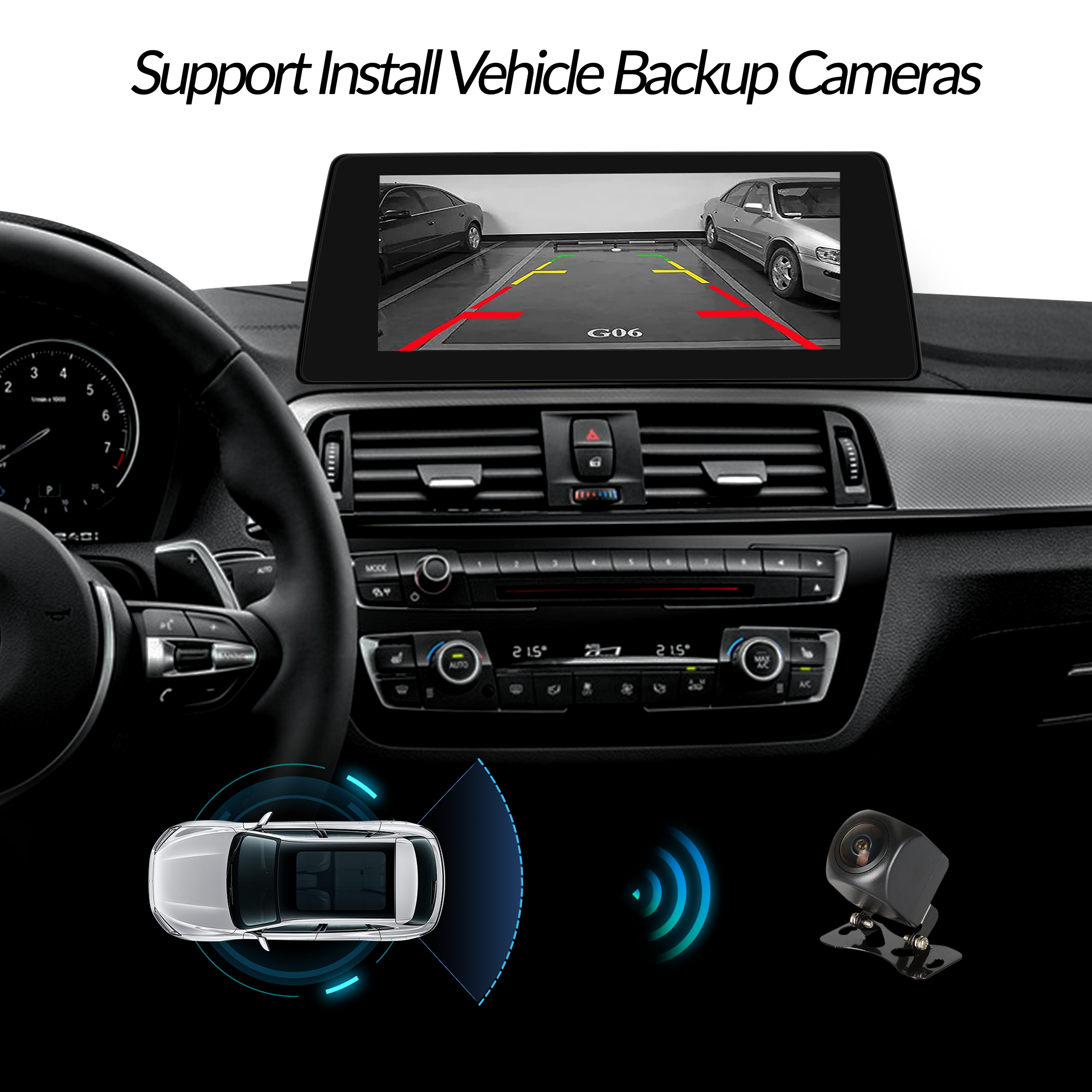 BMW NBT CarPlay Upgrade for F20 F21 F22 F23 2017-2018 10.25" Android Screen with Wireless CarPlay and Android Auto