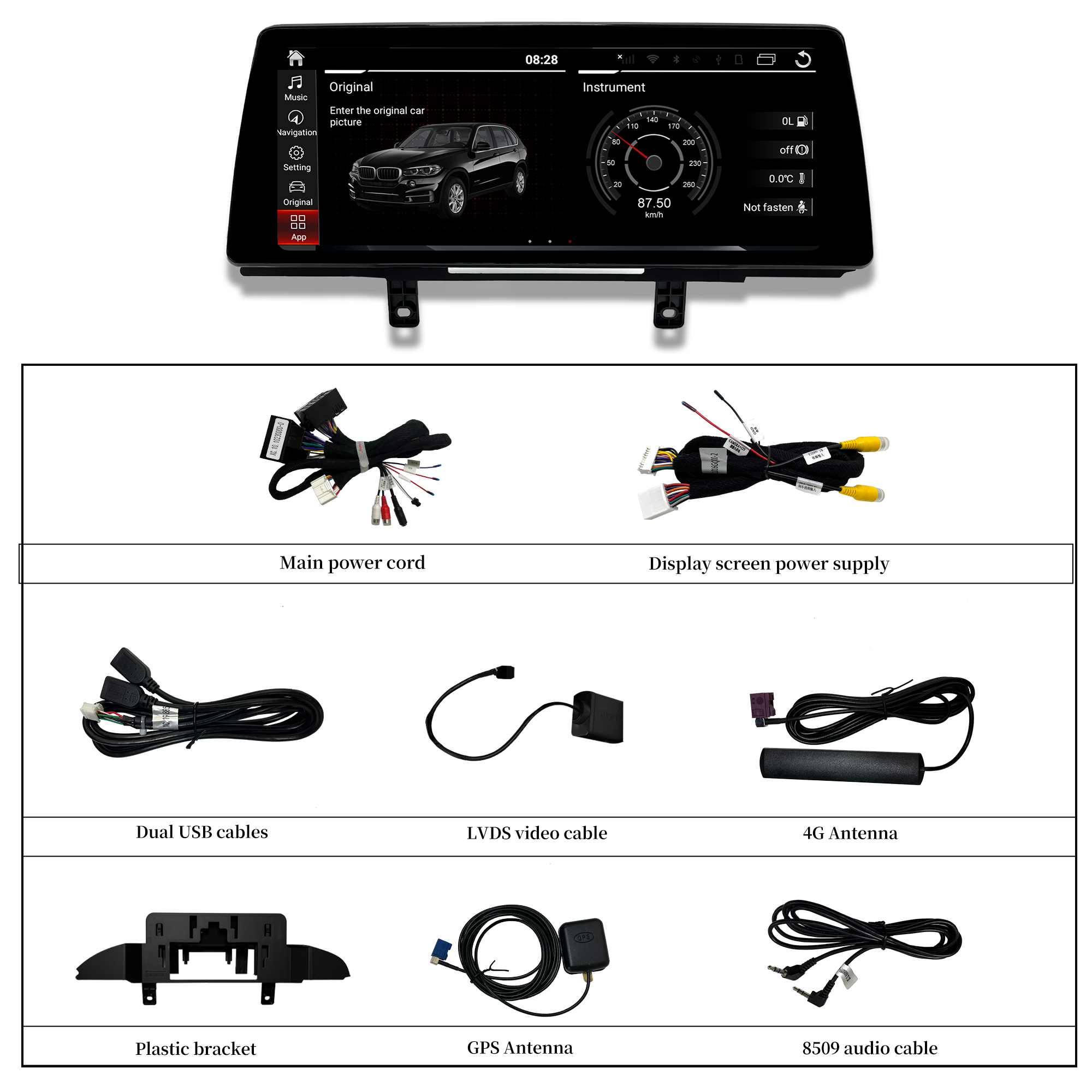 hualingan hla-8830 HLA-1230 BMW F30 F31 F34 F35 F32 F33 F36 accessories