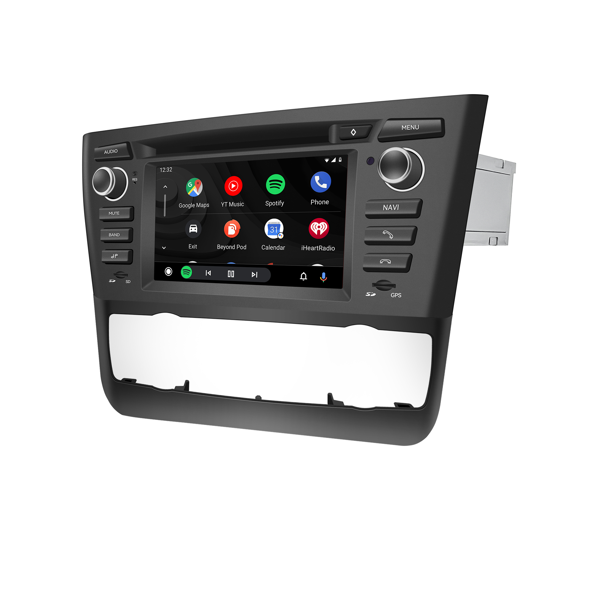 BMW 1 Series E81 E82 E87 E88 6.2" Android Screen Radio Upgrade with Wireless Apple CarPlay And Android Auto (Automat) 