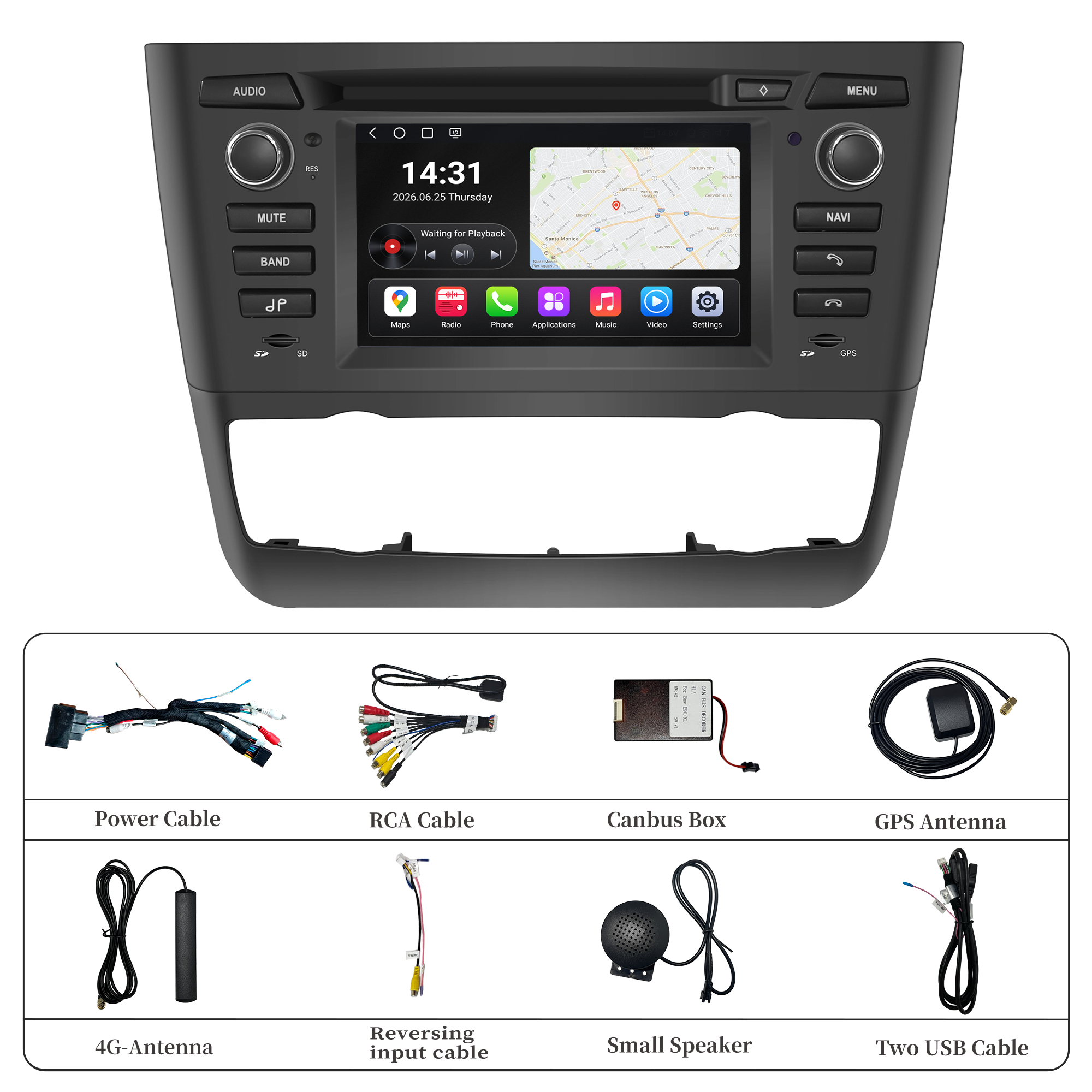 Hualingan HL-8820&nbsp;Automat&nbsp;BMW 1 Series E81 E82 E87 E88&nbsp;Accessories