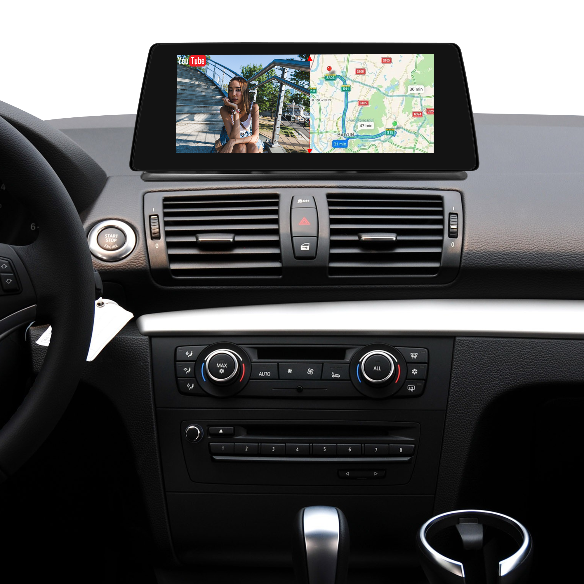 Hualingan HL-1022-1 HL-1022-2 BMW 1 Series&nbsp;M-ASK CCC CIC&nbsp;Split Screen