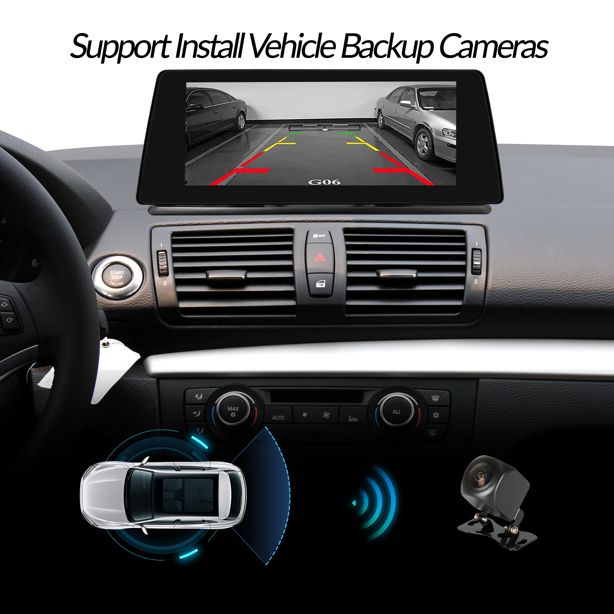 Hualingan HL-1022-1 HL-1022-2 BMW 1 Series&nbsp;M-ASK CCC CIC&nbsp;vehicle cameras input