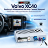 Hualingan Android Retrofit Adapter for Volvo XC40 C40 EC40 EX40 Wireless CarPlay Android Auto Full-Screen Mirroring, Google Play Store, HDMI Output, DAB+, DVR & Backup Camera Support 