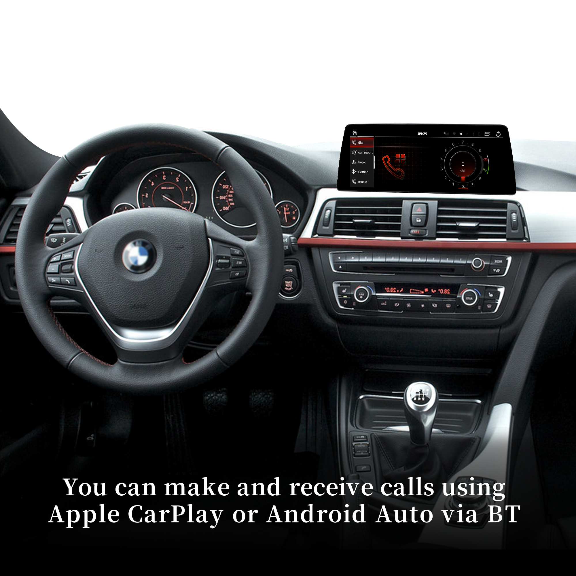 hualingan hla-8830 HLA-1230 BMW F30 F31 F34 F35 F32 F33 F36&nbsp;Bluetooth Calls
