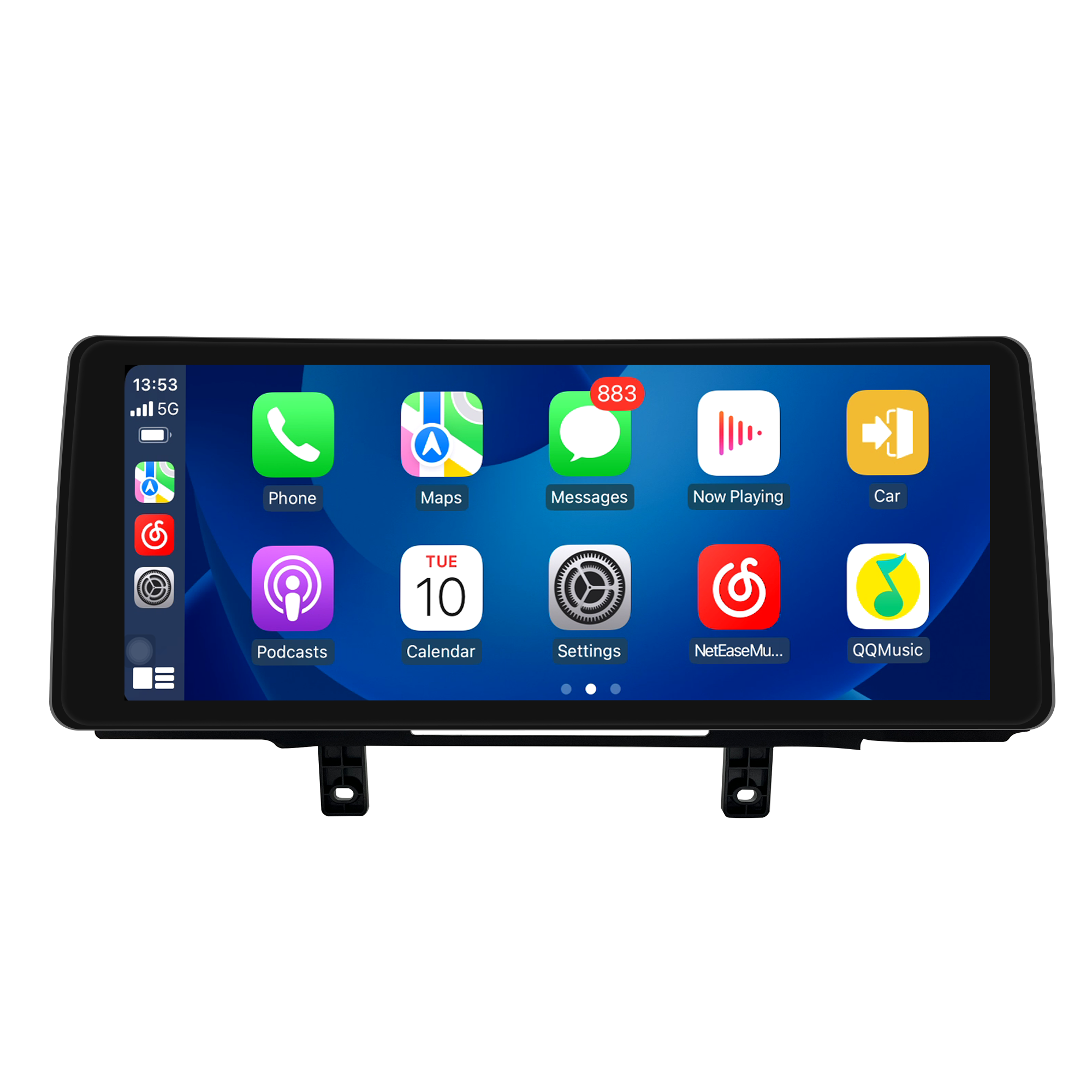 12.3" BMW NBT CarPlay Screen Retrofit for 3 Series & 4 Series F30 F31 F32 F33 F34 F35 F36 F80 F82 F83 | Wireless Apple CarPlay & Android Auto
