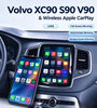 Wireless CarPlay Adapter for Volvo XC90 S90 V90 9" Touch Sensus, Smartphon By Wi-Fi 4G Screen Mirroring, access Android Apps Spotify Android Auto YouTub Music