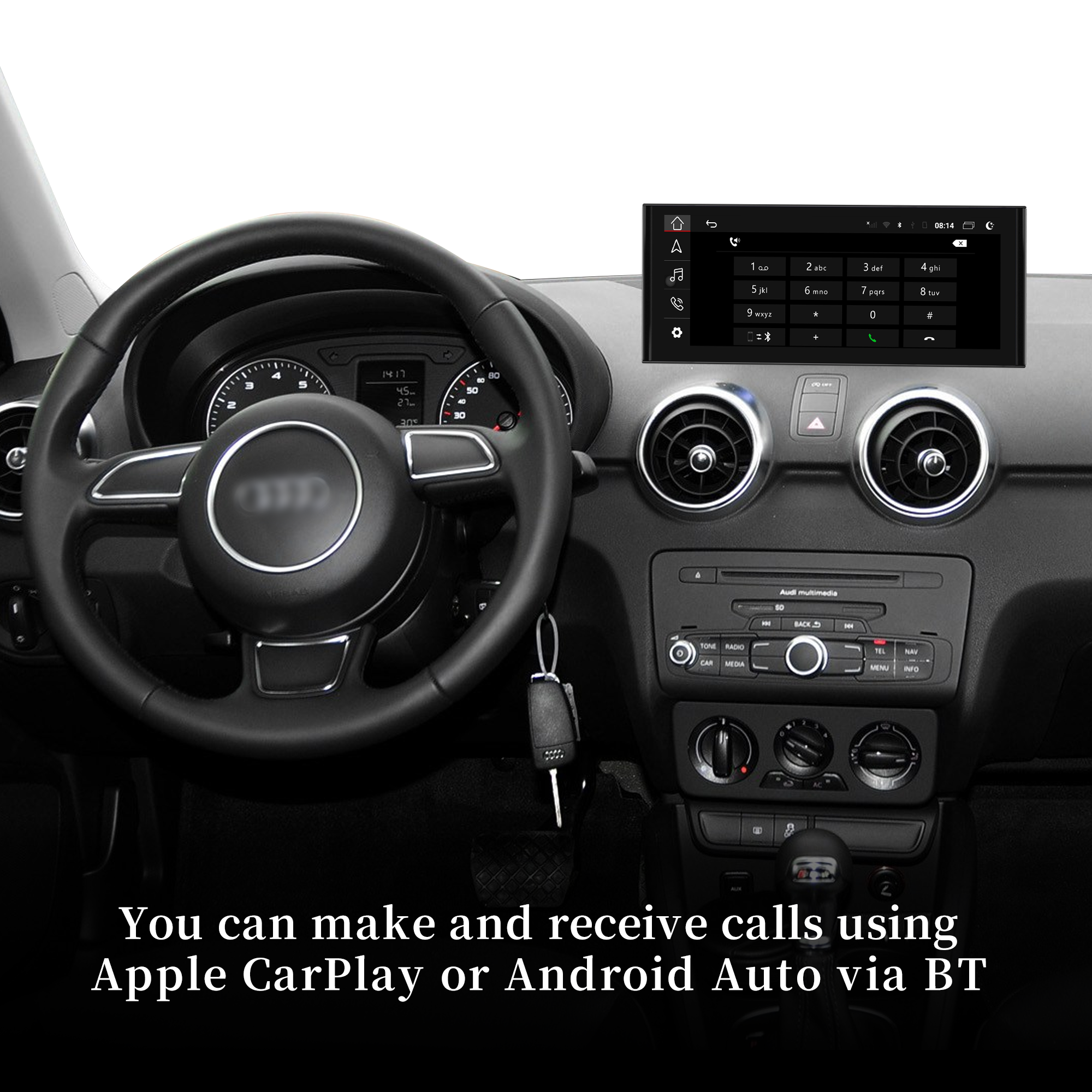 Hualingan HL-1061 HL-1061-1 Audi A1 8X Bluetooth Music