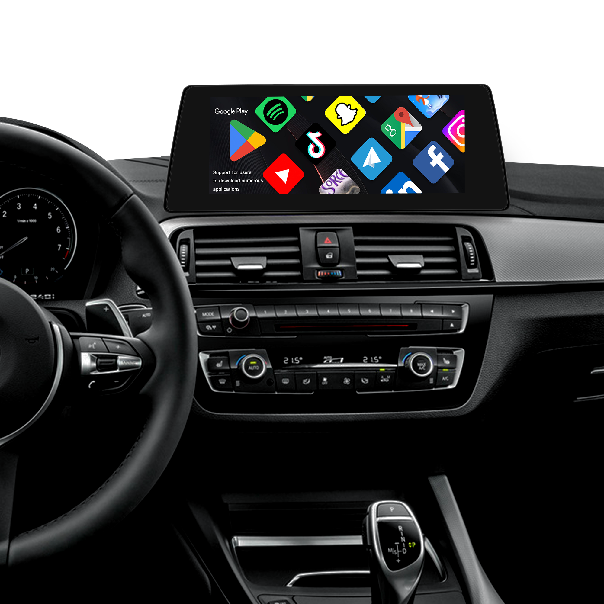 BMW NBT CarPlay Upgrade for F20 F21 F22 F23 2017-2018 10.25" Android Screen with Wireless CarPlay and Android Auto