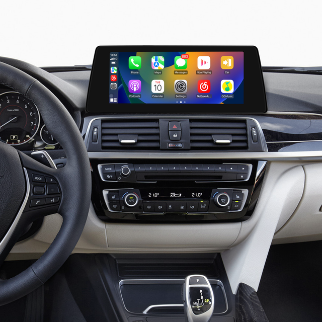 12.3" BMW NBT CarPlay Screen Retrofit for 3 Series & 4 Series F30 F31 F32 F33 F34 F35 F36 F80 F82 F83 | Wireless Apple CarPlay & Android Auto